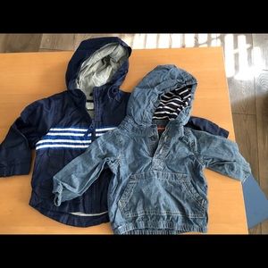 Baby boy summer jacket windbreaker set of 2